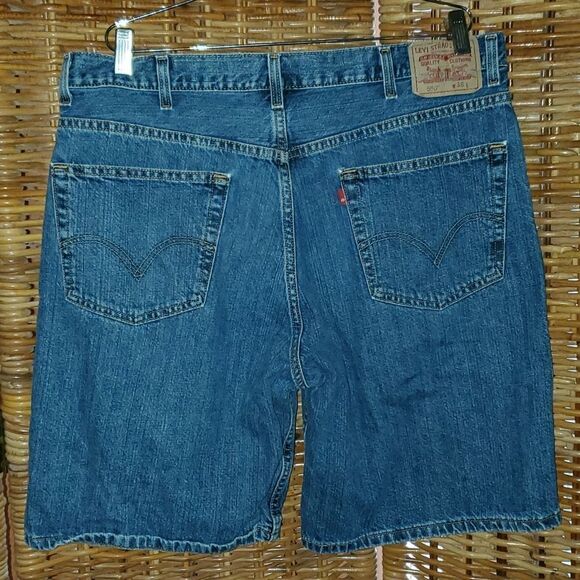 Levi's 550 Jean Shorts 38 - Picture 4 of 9